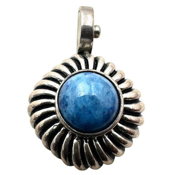 Joseph Esposito Reversible Sterling Silver Magnetic Pendant - Picture 1 of 3